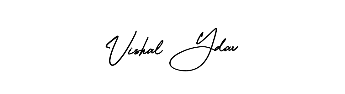 How to Draw Vishal Ydav signature style? AmerikaSignatureDemo-Regular is a latest design signature styles for name Vishal Ydav. Vishal Ydav signature style 3 images and pictures png