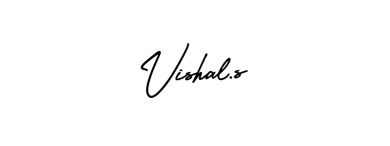 Make a beautiful signature design for name Vishal.s. Use this online signature maker to create a handwritten signature for free. Vishal.s signature style 3 images and pictures png