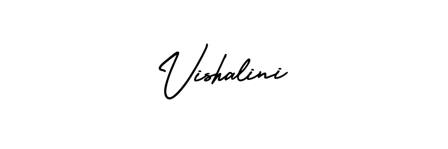 Similarly AmerikaSignatureDemo-Regular is the best handwritten signature design. Signature creator online .You can use it as an online autograph creator for name Vishalini. Vishalini signature style 3 images and pictures png