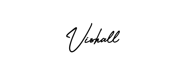 Make a beautiful signature design for name Vishall. Use this online signature maker to create a handwritten signature for free. Vishall signature style 3 images and pictures png
