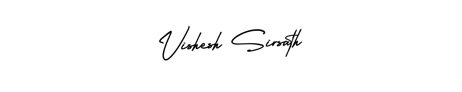 Make a short Vishesh Sirsath signature style. Manage your documents anywhere anytime using AmerikaSignatureDemo-Regular. Create and add eSignatures, submit forms, share and send files easily. Vishesh Sirsath signature style 3 images and pictures png