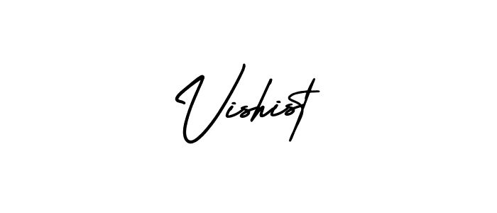 You can use this online signature creator to create a handwritten signature for the name Vishist. This is the best online autograph maker. Vishist signature style 3 images and pictures png