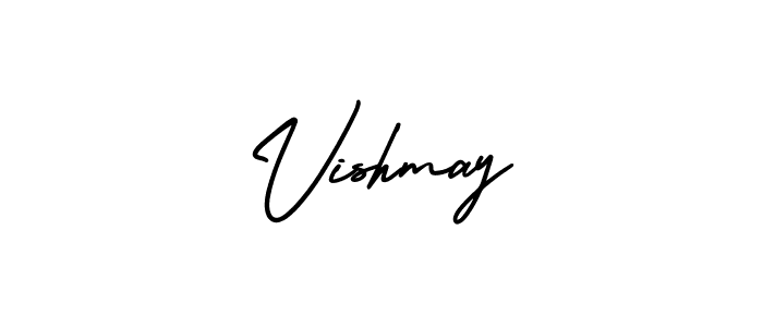 Best and Professional Signature Style for Vishmay. AmerikaSignatureDemo-Regular Best Signature Style Collection. Vishmay signature style 3 images and pictures png