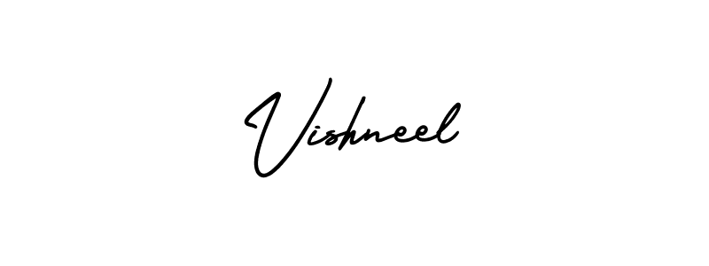 This is the best signature style for the Vishneel name. Also you like these signature font (AmerikaSignatureDemo-Regular). Mix name signature. Vishneel signature style 3 images and pictures png