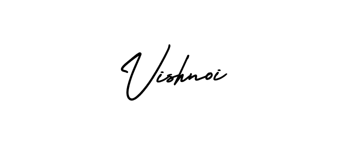 Make a beautiful signature design for name Vishnoi. Use this online signature maker to create a handwritten signature for free. Vishnoi signature style 3 images and pictures png