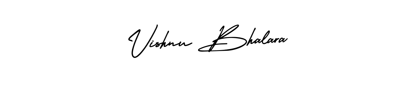 Make a beautiful signature design for name Vishnu Bhalara. Use this online signature maker to create a handwritten signature for free. Vishnu Bhalara signature style 3 images and pictures png