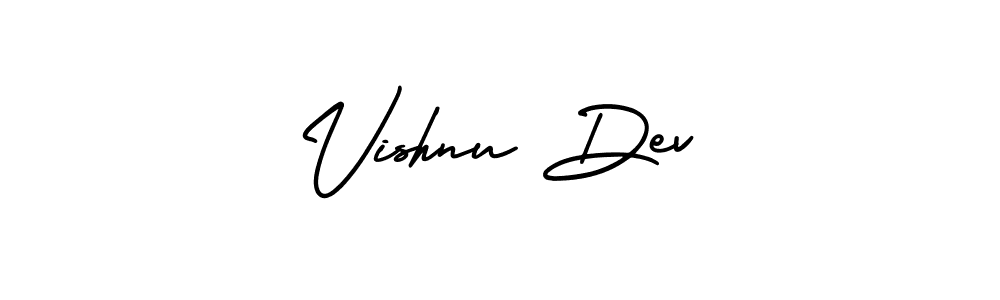 How to make Vishnu Dev signature? AmerikaSignatureDemo-Regular is a professional autograph style. Create handwritten signature for Vishnu Dev name. Vishnu Dev signature style 3 images and pictures png