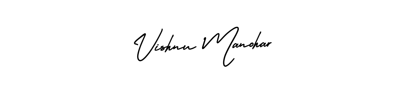 Check out images of Autograph of Vishnu Manohar name. Actor Vishnu Manohar Signature Style. AmerikaSignatureDemo-Regular is a professional sign style online. Vishnu Manohar signature style 3 images and pictures png