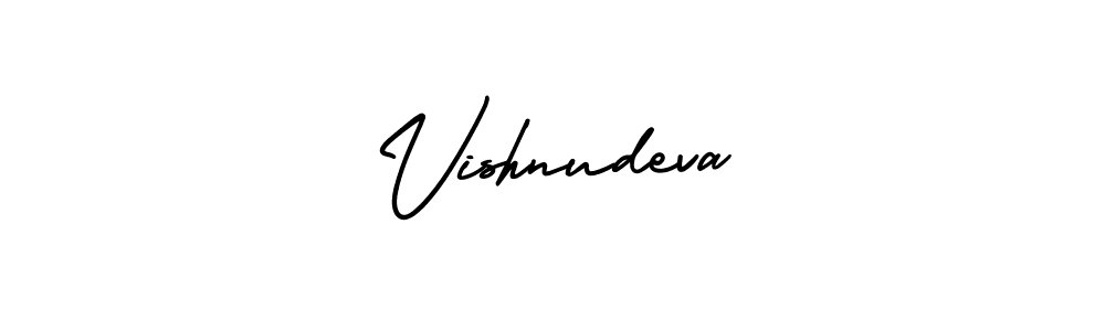 Make a beautiful signature design for name Vishnudeva. Use this online signature maker to create a handwritten signature for free. Vishnudeva signature style 3 images and pictures png