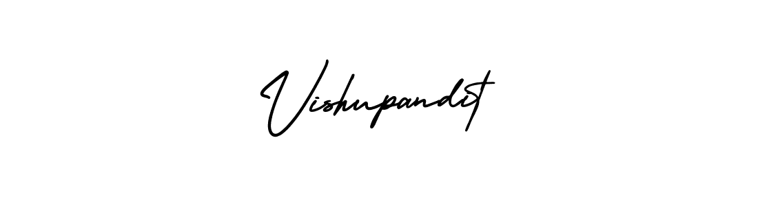 if you are searching for the best signature style for your name Vishupandit. so please give up your signature search. here we have designed multiple signature styles  using AmerikaSignatureDemo-Regular. Vishupandit signature style 3 images and pictures png