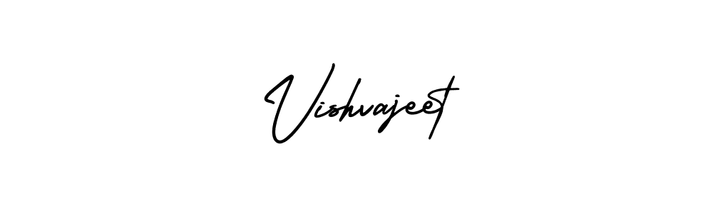 It looks lik you need a new signature style for name Vishvajeet. Design unique handwritten (AmerikaSignatureDemo-Regular) signature with our free signature maker in just a few clicks. Vishvajeet signature style 3 images and pictures png