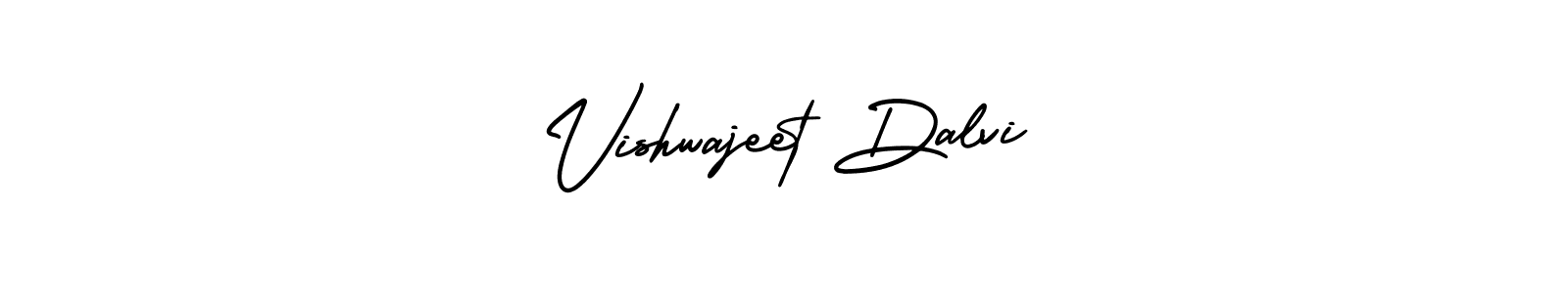 It looks lik you need a new signature style for name Vishwajeet Dalvi. Design unique handwritten (AmerikaSignatureDemo-Regular) signature with our free signature maker in just a few clicks. Vishwajeet Dalvi signature style 3 images and pictures png