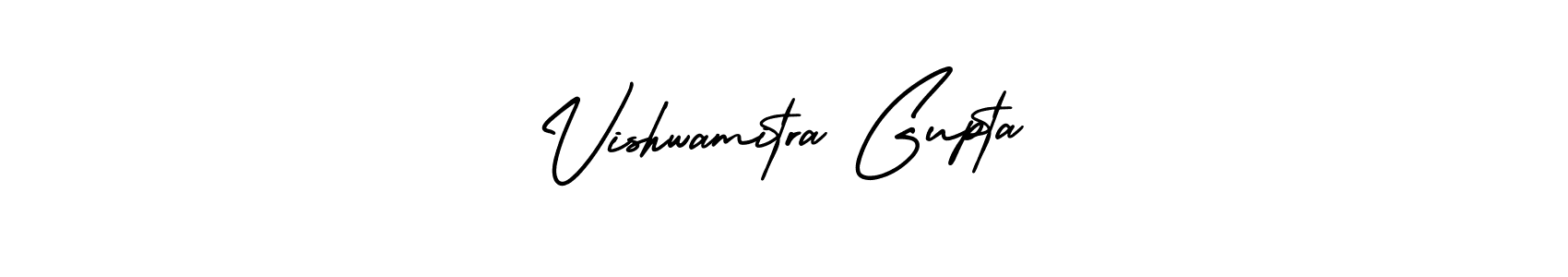 Also we have Vishwamitra Gupta name is the best signature style. Create professional handwritten signature collection using AmerikaSignatureDemo-Regular autograph style. Vishwamitra Gupta signature style 3 images and pictures png