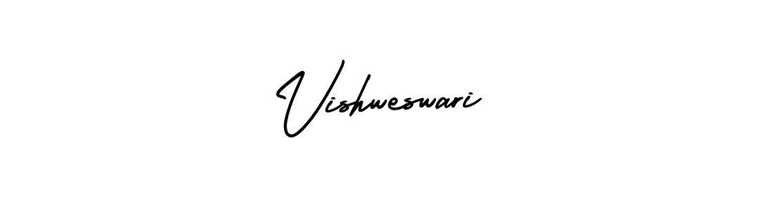 Make a beautiful signature design for name Vishweswari. Use this online signature maker to create a handwritten signature for free. Vishweswari signature style 3 images and pictures png