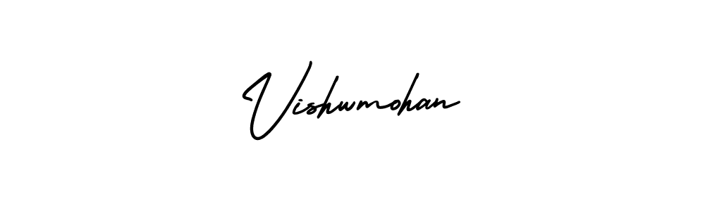 Design your own signature with our free online signature maker. With this signature software, you can create a handwritten (AmerikaSignatureDemo-Regular) signature for name Vishwmohan. Vishwmohan signature style 3 images and pictures png