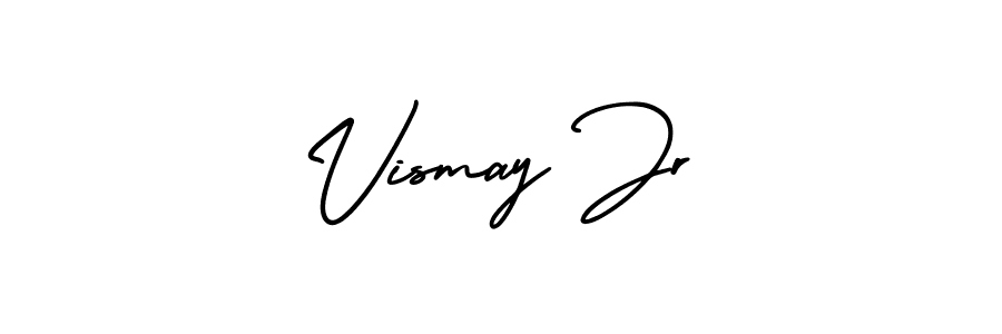 Check out images of Autograph of Vismay Jr name. Actor Vismay Jr Signature Style. AmerikaSignatureDemo-Regular is a professional sign style online. Vismay Jr signature style 3 images and pictures png