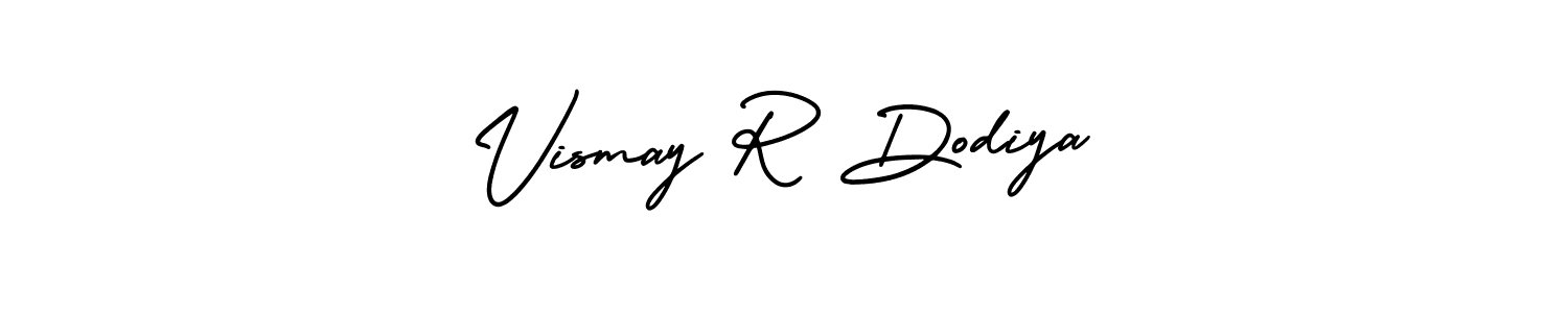 Also we have Vismay R Dodiya name is the best signature style. Create professional handwritten signature collection using AmerikaSignatureDemo-Regular autograph style. Vismay R Dodiya signature style 3 images and pictures png