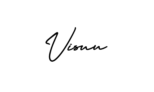 The best way (AmerikaSignatureDemo-Regular) to make a short signature is to pick only two or three words in your name. The name Visuu include a total of six letters. For converting this name. Visuu signature style 3 images and pictures png