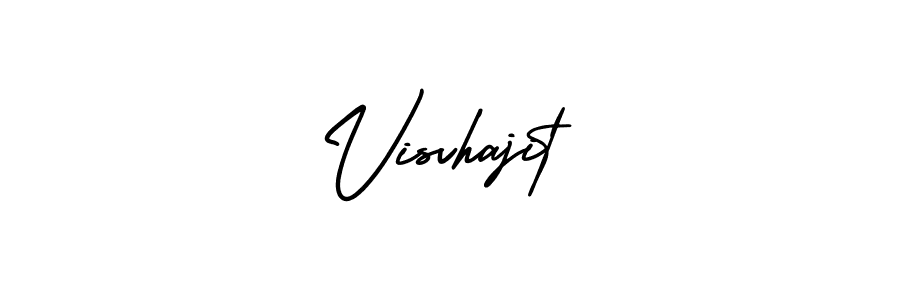 Create a beautiful signature design for name Visvhajit. With this signature (AmerikaSignatureDemo-Regular) fonts, you can make a handwritten signature for free. Visvhajit signature style 3 images and pictures png