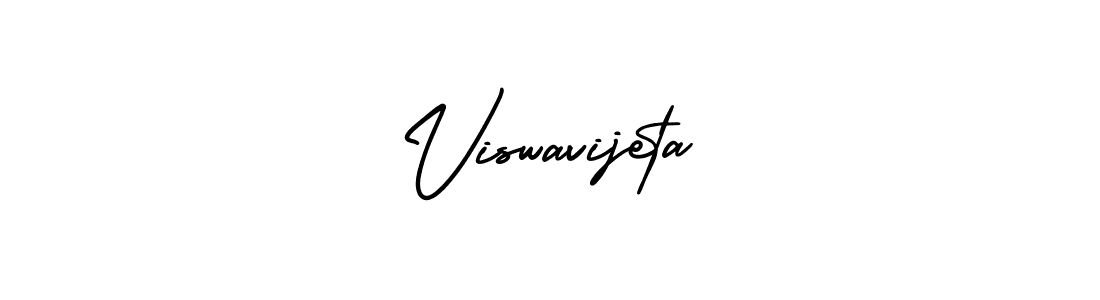 Design your own signature with our free online signature maker. With this signature software, you can create a handwritten (AmerikaSignatureDemo-Regular) signature for name Viswavijeta. Viswavijeta signature style 3 images and pictures png