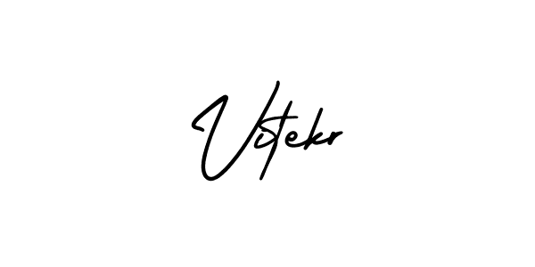 if you are searching for the best signature style for your name Vitekr. so please give up your signature search. here we have designed multiple signature styles  using AmerikaSignatureDemo-Regular. Vitekr signature style 3 images and pictures png