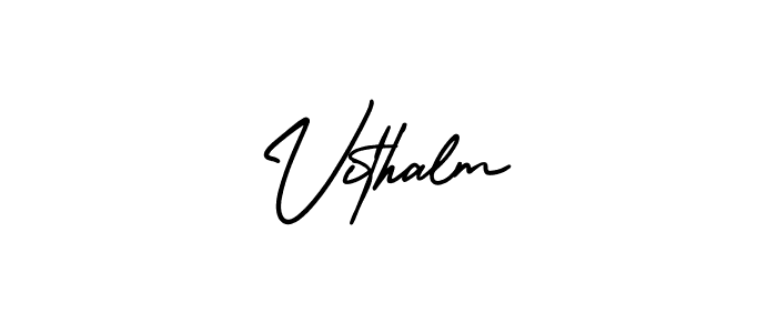 You can use this online signature creator to create a handwritten signature for the name Vithalm. This is the best online autograph maker. Vithalm signature style 3 images and pictures png