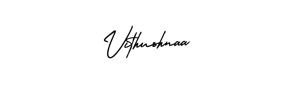 AmerikaSignatureDemo-Regular is a professional signature style that is perfect for those who want to add a touch of class to their signature. It is also a great choice for those who want to make their signature more unique. Get Vithushnaa name to fancy signature for free. Vithushnaa signature style 3 images and pictures png