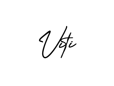Also we have Viti name is the best signature style. Create professional handwritten signature collection using AmerikaSignatureDemo-Regular autograph style. Viti signature style 3 images and pictures png