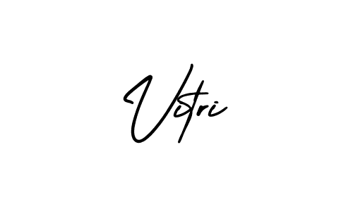Also we have Vitri name is the best signature style. Create professional handwritten signature collection using AmerikaSignatureDemo-Regular autograph style. Vitri signature style 3 images and pictures png