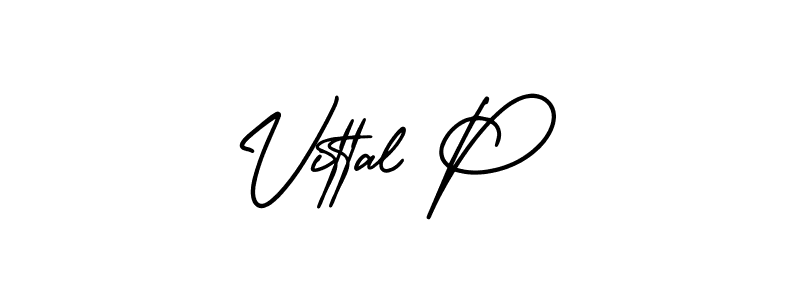 You can use this online signature creator to create a handwritten signature for the name Vittal P. This is the best online autograph maker. Vittal P signature style 3 images and pictures png