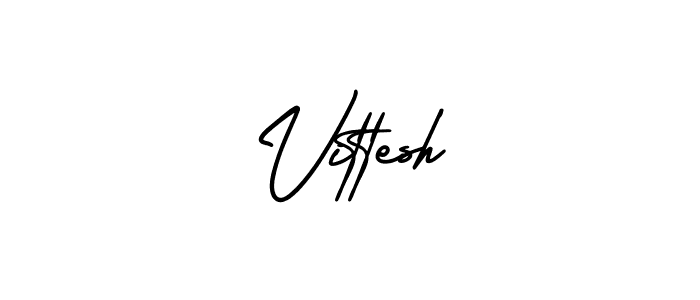 Best and Professional Signature Style for Vittesh. AmerikaSignatureDemo-Regular Best Signature Style Collection. Vittesh signature style 3 images and pictures png