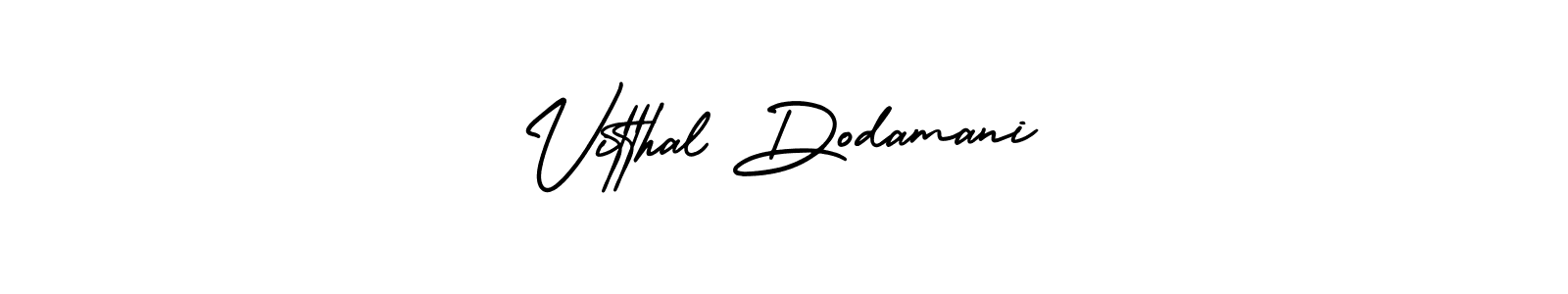 This is the best signature style for the Vitthal Dodamani name. Also you like these signature font (AmerikaSignatureDemo-Regular). Mix name signature. Vitthal Dodamani signature style 3 images and pictures png