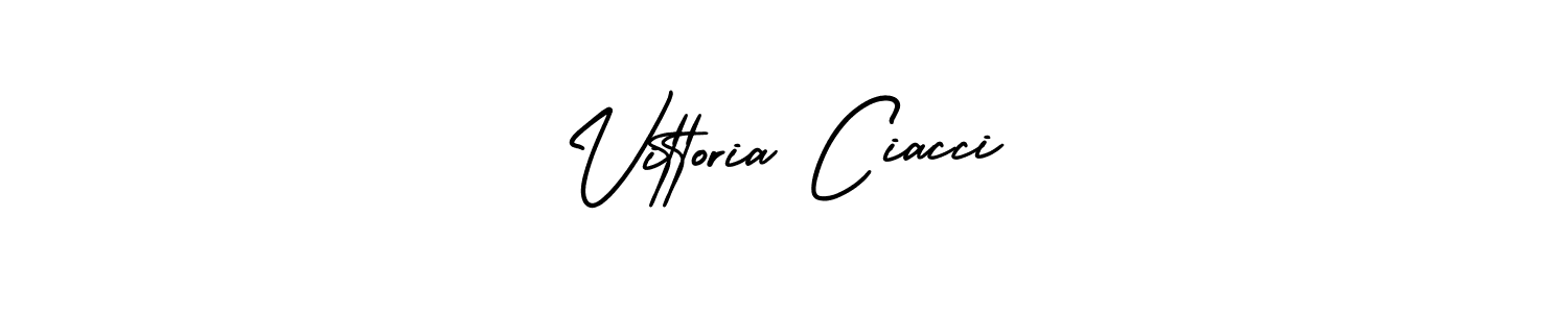 This is the best signature style for the Vittoria Ciacci name. Also you like these signature font (AmerikaSignatureDemo-Regular). Mix name signature. Vittoria Ciacci signature style 3 images and pictures png