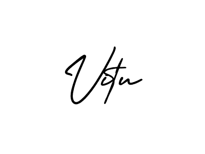 How to Draw Vitu signature style? AmerikaSignatureDemo-Regular is a latest design signature styles for name Vitu. Vitu signature style 3 images and pictures png