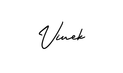 AmerikaSignatureDemo-Regular is a professional signature style that is perfect for those who want to add a touch of class to their signature. It is also a great choice for those who want to make their signature more unique. Get Viuek name to fancy signature for free. Viuek signature style 3 images and pictures png