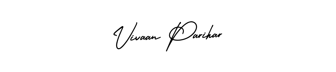 Vivaan Parihar stylish signature style. Best Handwritten Sign (AmerikaSignatureDemo-Regular) for my name. Handwritten Signature Collection Ideas for my name Vivaan Parihar. Vivaan Parihar signature style 3 images and pictures png