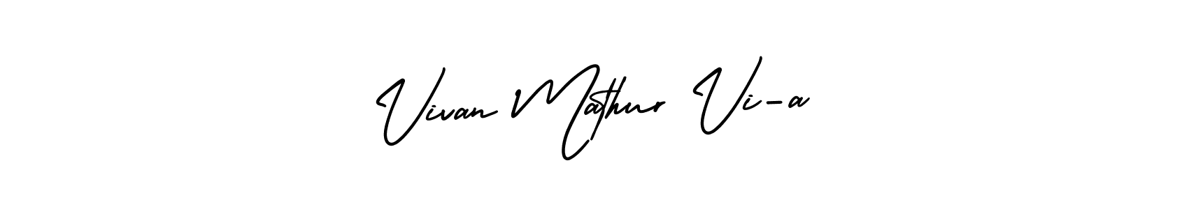 Here are the top 10 professional signature styles for the name Vivan Mathur Vi-a. These are the best autograph styles you can use for your name. Vivan Mathur Vi-a signature style 3 images and pictures png