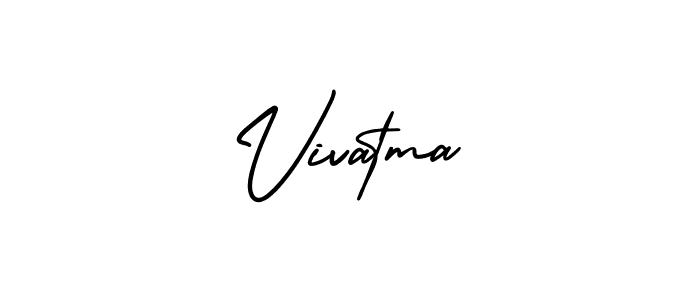 Similarly AmerikaSignatureDemo-Regular is the best handwritten signature design. Signature creator online .You can use it as an online autograph creator for name Vivatma. Vivatma signature style 3 images and pictures png