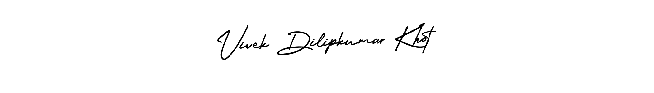 Best and Professional Signature Style for Vivek Dilipkumar Khot. AmerikaSignatureDemo-Regular Best Signature Style Collection. Vivek Dilipkumar Khot signature style 3 images and pictures png