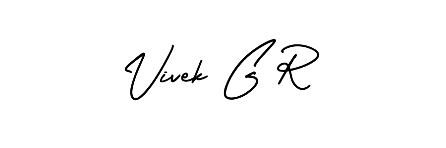 Check out images of Autograph of Vivek G R name. Actor Vivek G R Signature Style. AmerikaSignatureDemo-Regular is a professional sign style online. Vivek G R signature style 3 images and pictures png