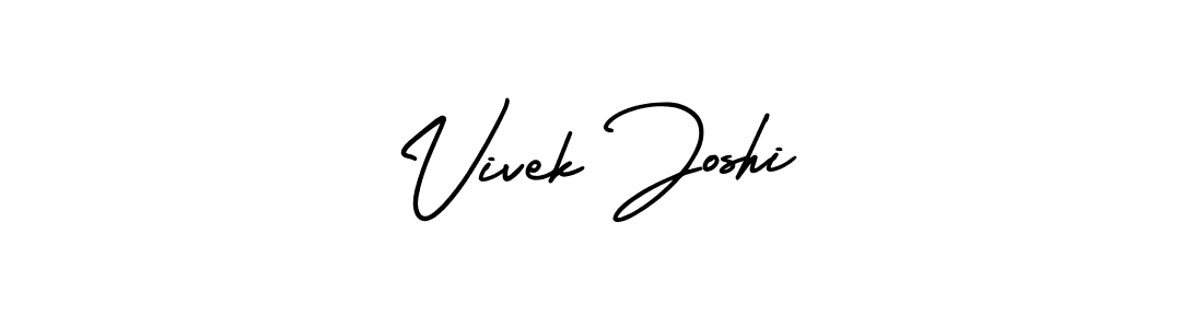 if you are searching for the best signature style for your name Vivek Joshi. so please give up your signature search. here we have designed multiple signature styles  using AmerikaSignatureDemo-Regular. Vivek Joshi signature style 3 images and pictures png