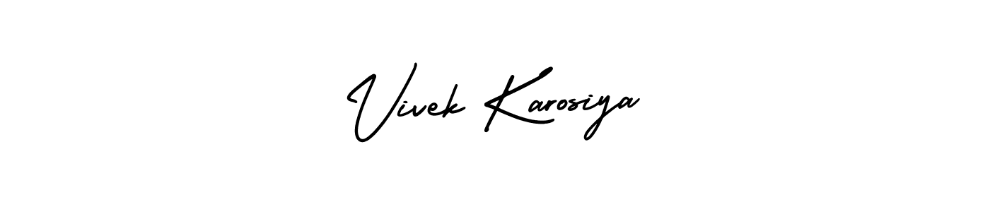 See photos of Vivek Karosiya official signature by Spectra . Check more albums & portfolios. Read reviews & check more about AmerikaSignatureDemo-Regular font. Vivek Karosiya signature style 3 images and pictures png