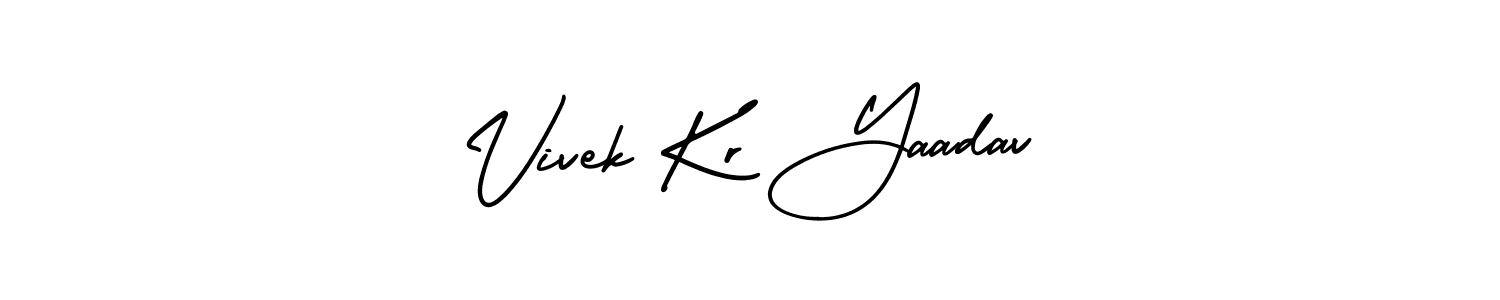 Best and Professional Signature Style for Vivek Kr Yaadav. AmerikaSignatureDemo-Regular Best Signature Style Collection. Vivek Kr Yaadav signature style 3 images and pictures png