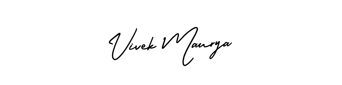 Also You can easily find your signature by using the search form. We will create Vivek Maurya name handwritten signature images for you free of cost using AmerikaSignatureDemo-Regular sign style. Vivek Maurya signature style 3 images and pictures png