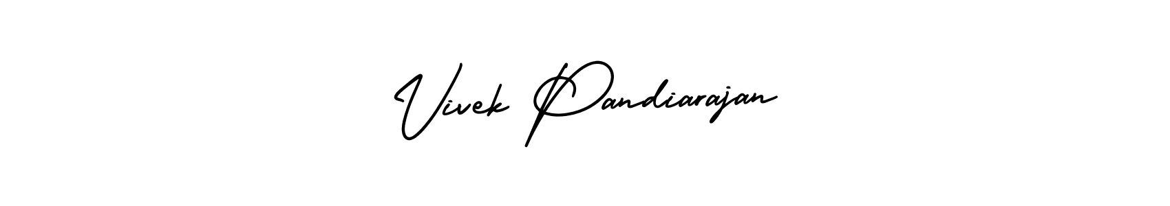 AmerikaSignatureDemo-Regular is a professional signature style that is perfect for those who want to add a touch of class to their signature. It is also a great choice for those who want to make their signature more unique. Get Vivek Pandiarajan name to fancy signature for free. Vivek Pandiarajan signature style 3 images and pictures png