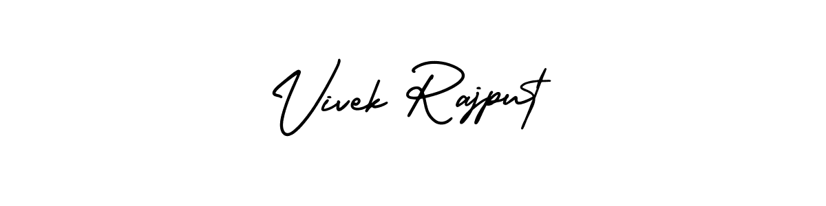 Make a beautiful signature design for name Vivek Rajput. Use this online signature maker to create a handwritten signature for free. Vivek Rajput signature style 3 images and pictures png