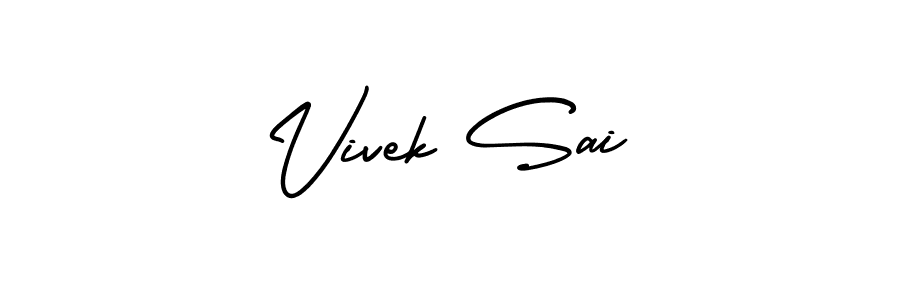 Also we have Vivek Sai name is the best signature style. Create professional handwritten signature collection using AmerikaSignatureDemo-Regular autograph style. Vivek Sai signature style 3 images and pictures png