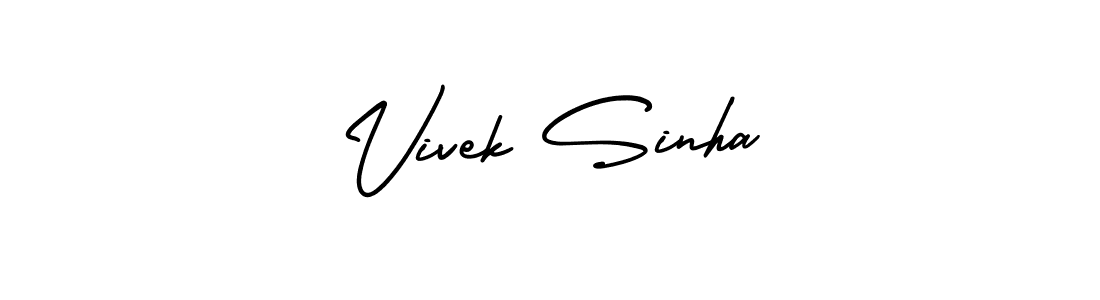 AmerikaSignatureDemo-Regular is a professional signature style that is perfect for those who want to add a touch of class to their signature. It is also a great choice for those who want to make their signature more unique. Get Vivek Sinha name to fancy signature for free. Vivek Sinha signature style 3 images and pictures png