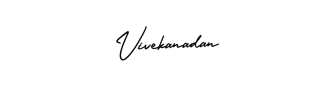 Make a beautiful signature design for name Vivekanadan. Use this online signature maker to create a handwritten signature for free. Vivekanadan signature style 3 images and pictures png