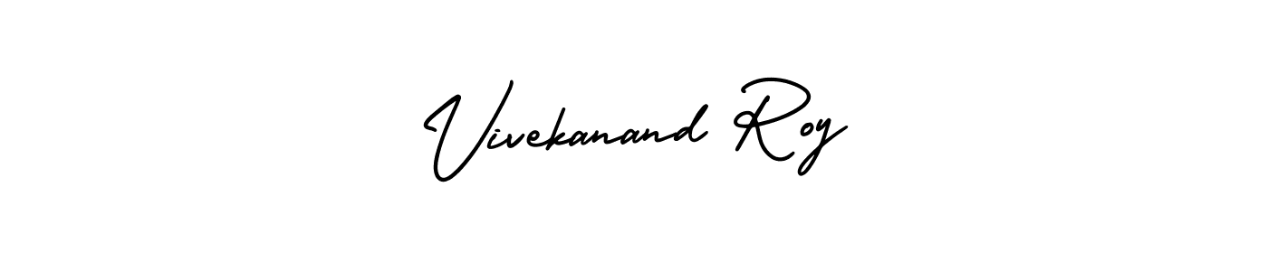 Make a short Vivekanand Roy signature style. Manage your documents anywhere anytime using AmerikaSignatureDemo-Regular. Create and add eSignatures, submit forms, share and send files easily. Vivekanand Roy signature style 3 images and pictures png